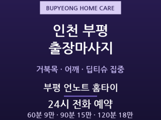 부평 출장마사지 - 부평역 문화의거리 거북… 출장마사지