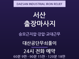 서산 출장마사지 - 대산공단 동문동 해미 … 출장마사지